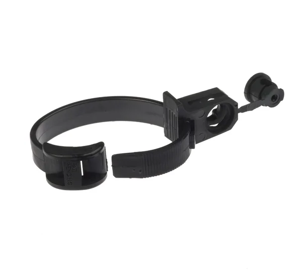Kunststof klemband met clip voor 60 mm ronde palen