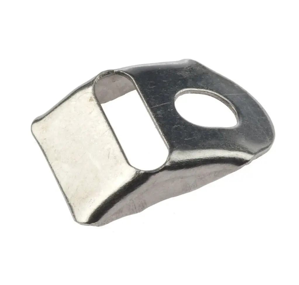 Hoekversterkingsstuk roestvast staal voor dubbelstaafmat hekwerk