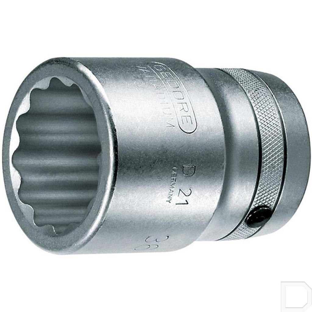 Dopsleutel 1" 4-kant met dop 70mm
