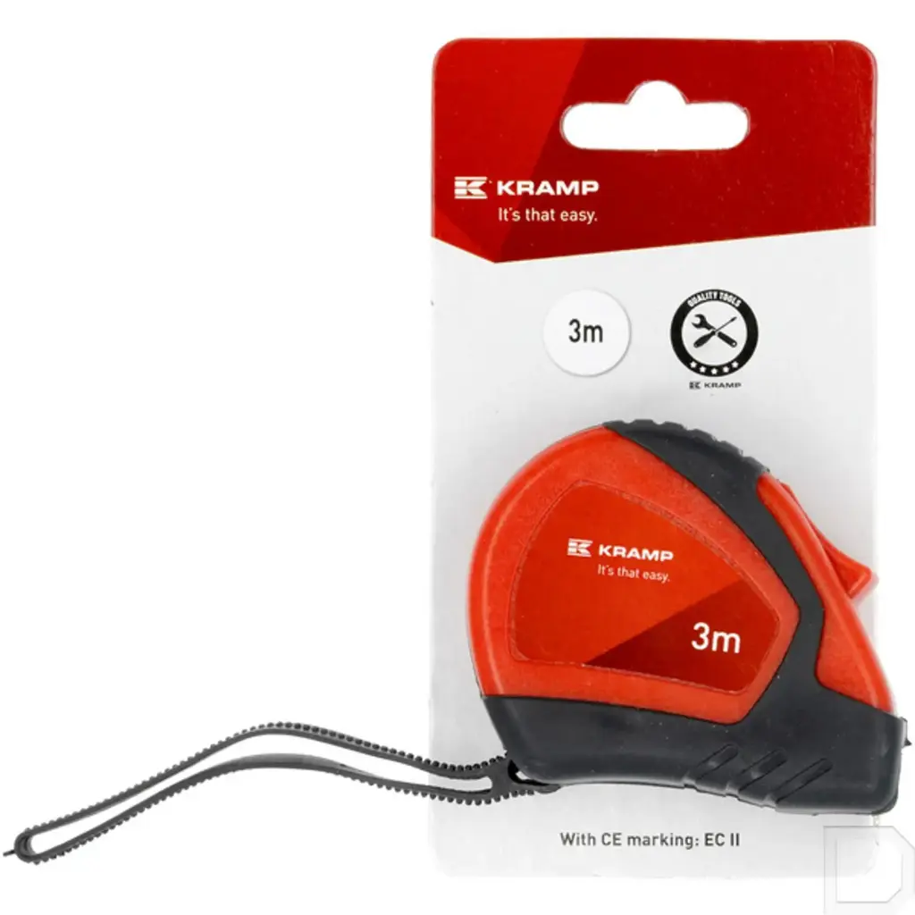 Rolbandmaat antislip 3meter 