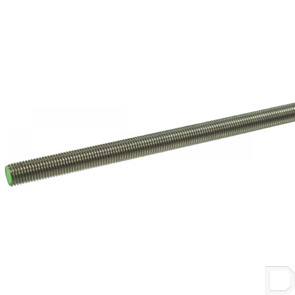 Draadeind M4 RVS A4 DIN975 1000mm