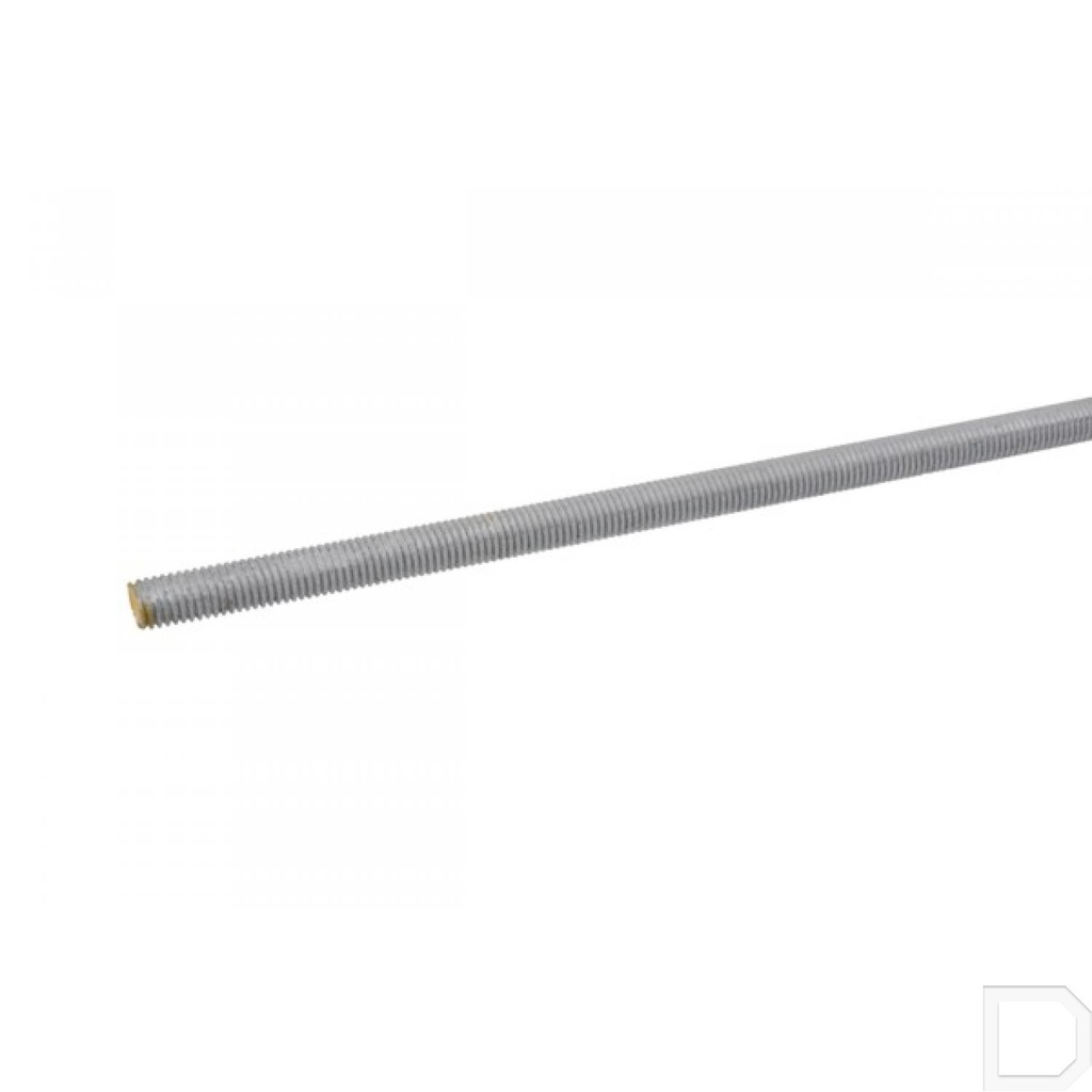 Draadeind verzinkt M20 6.8 DIN975 Lengte 1.000mm