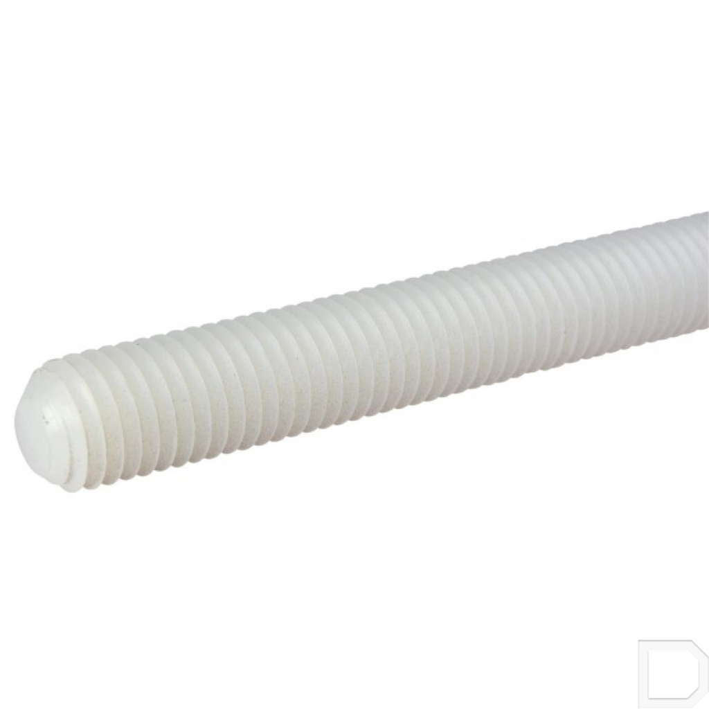 Draadeind nylon M10 DIN975 1000mm