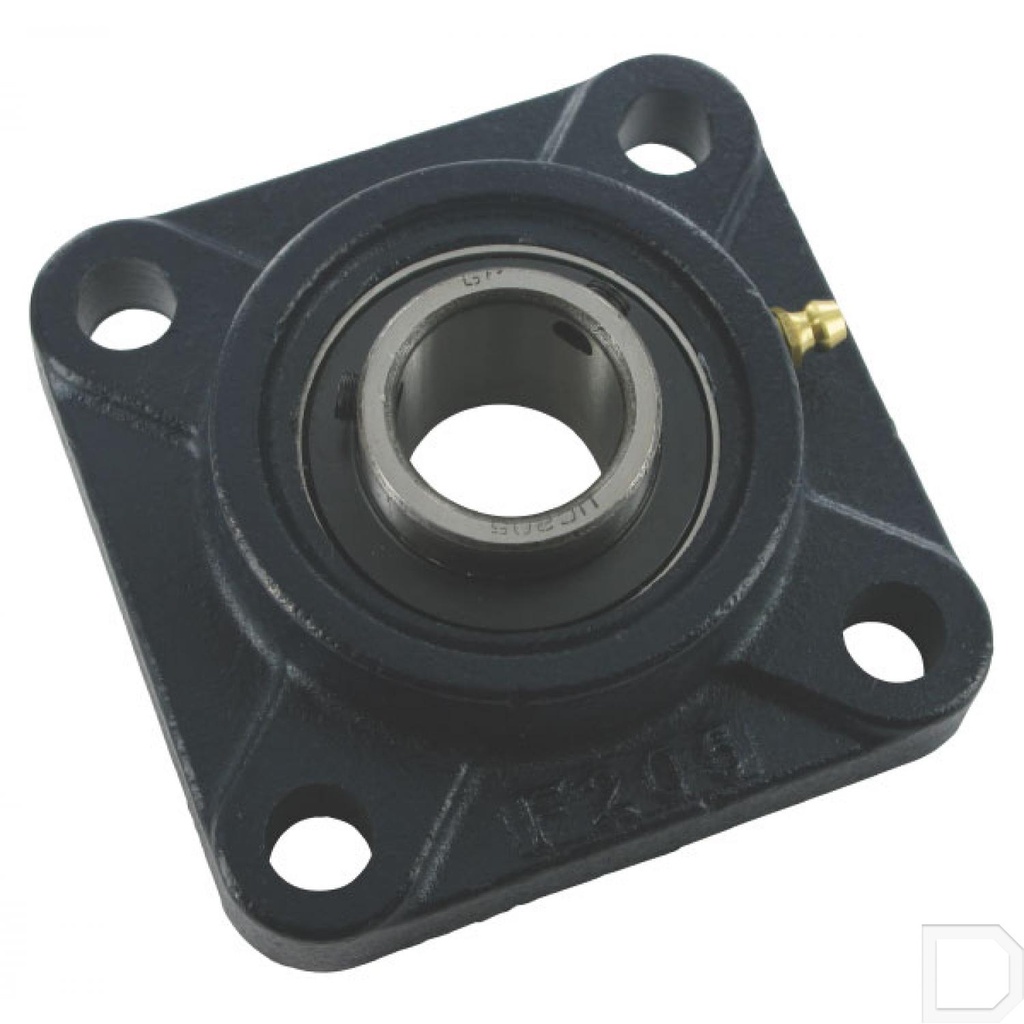 Lagerblok vierkant Ø 30 mm