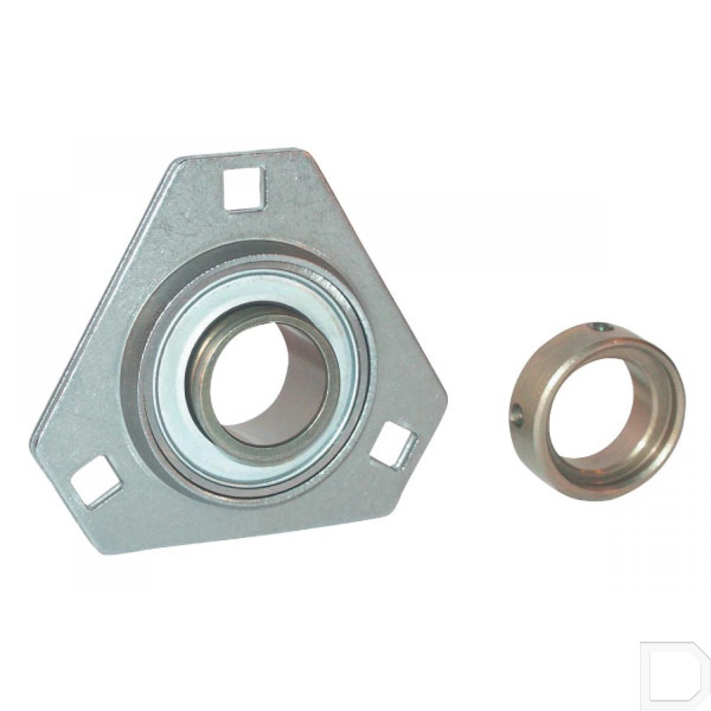 Lagerblok ovaal 25mm RATR