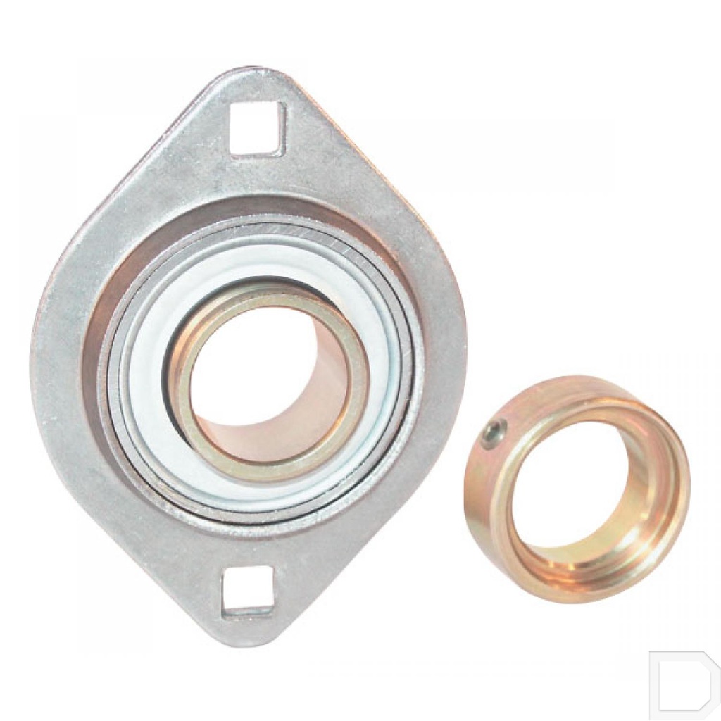 Lagerblok ovaal 12mm RAT INA/FAG