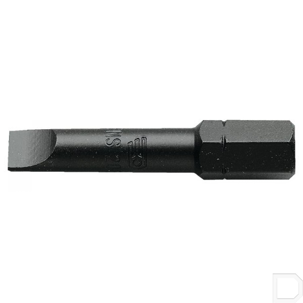 Schroefbit 5/16" 6-kant met zaagsnede 12mm 