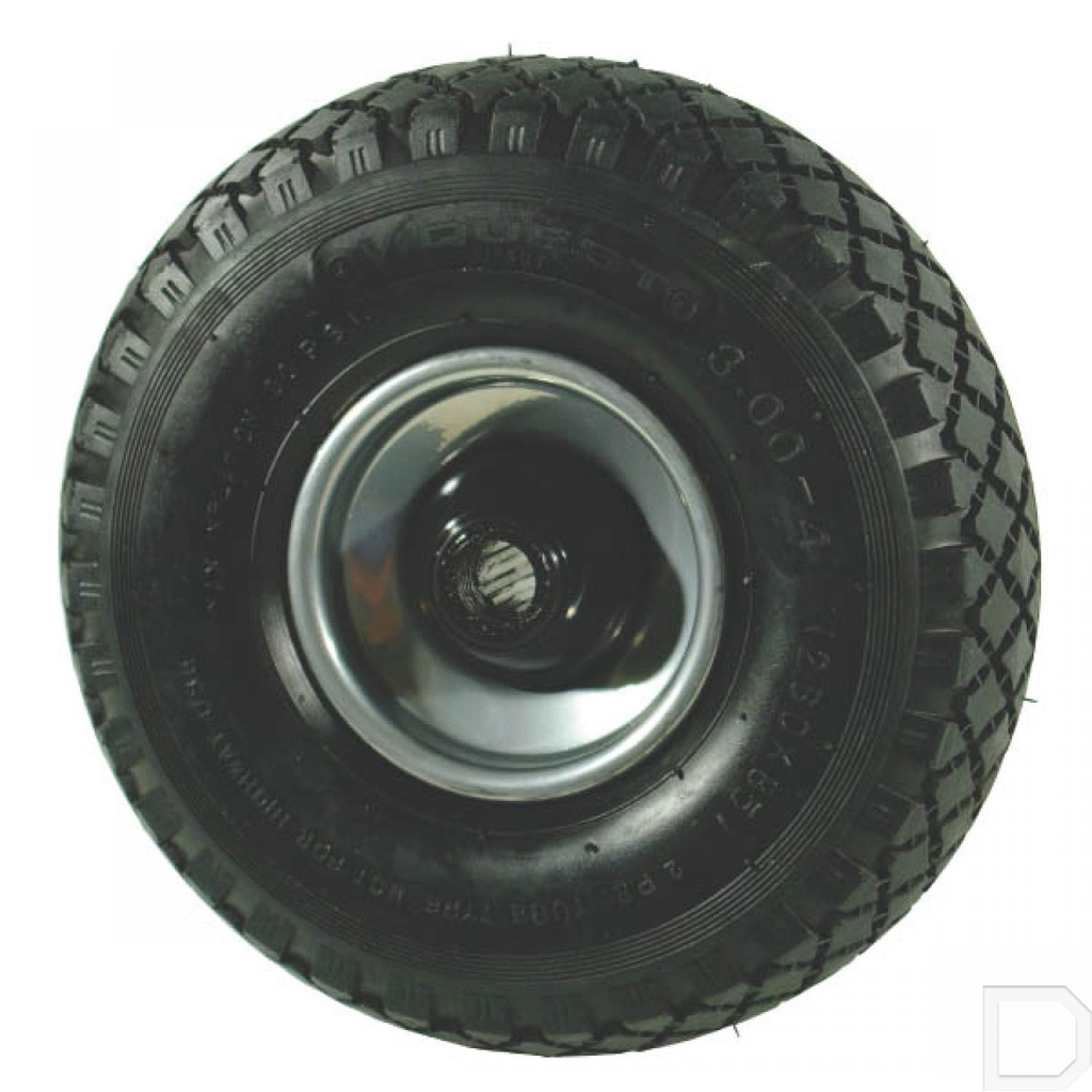 Luchtband wiel 260mm met asgat 20mm