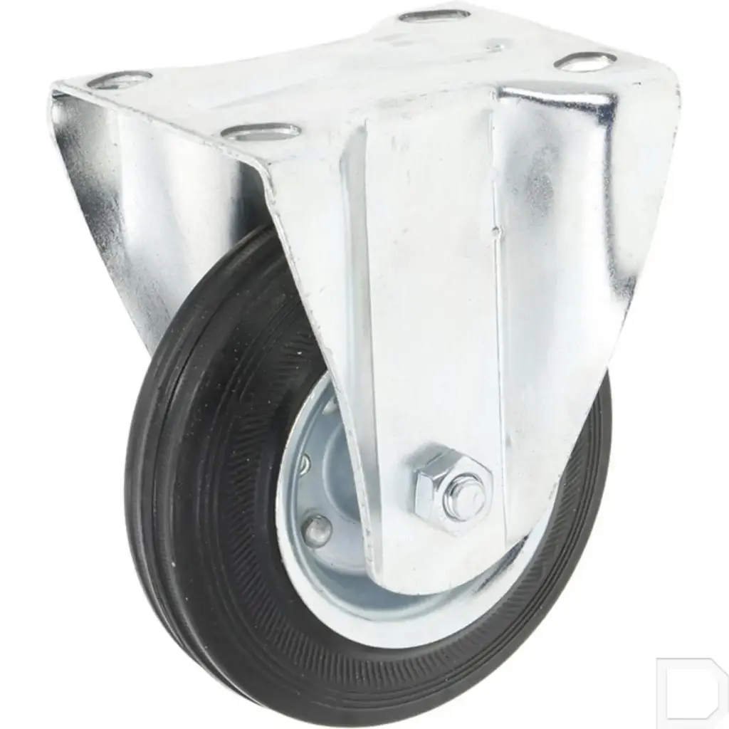 Bokwiel 125 mm met rollager