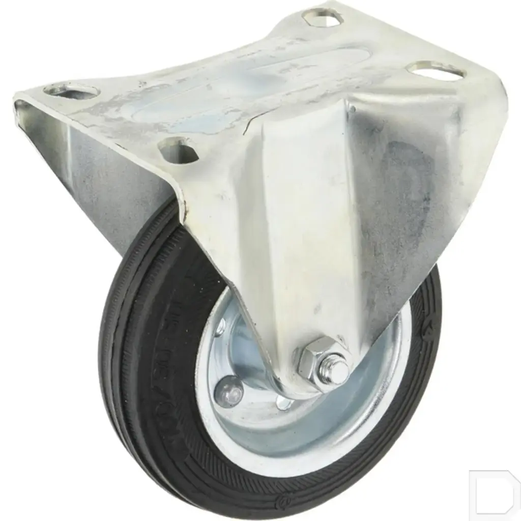 Bokwiel 100 mm met rollager