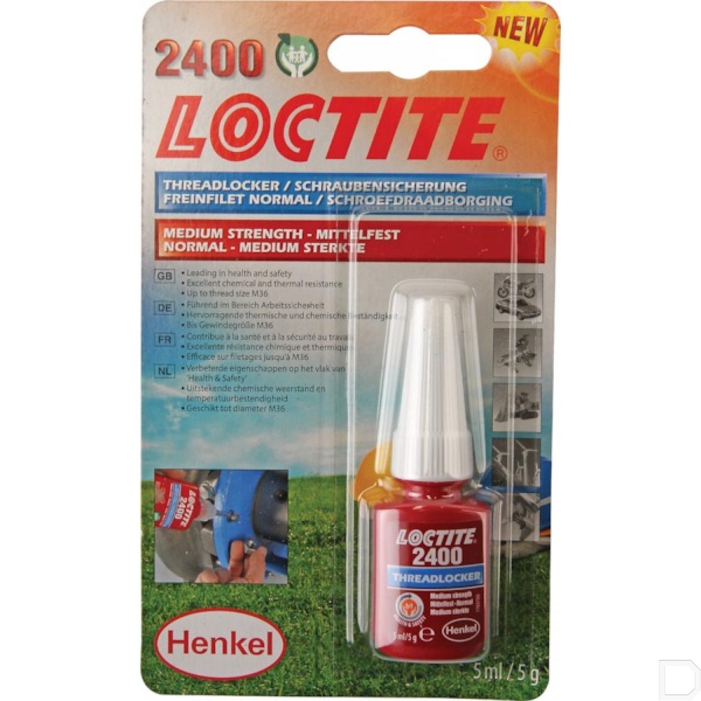 Schroefdraadborgmididdel 2400 5ml