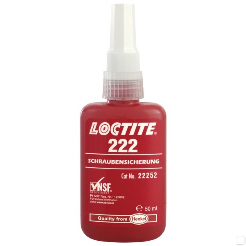 Schroefdraadborging 222 50ml