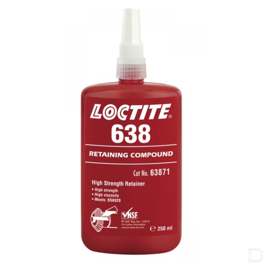 Borgmiddel 638 250ml