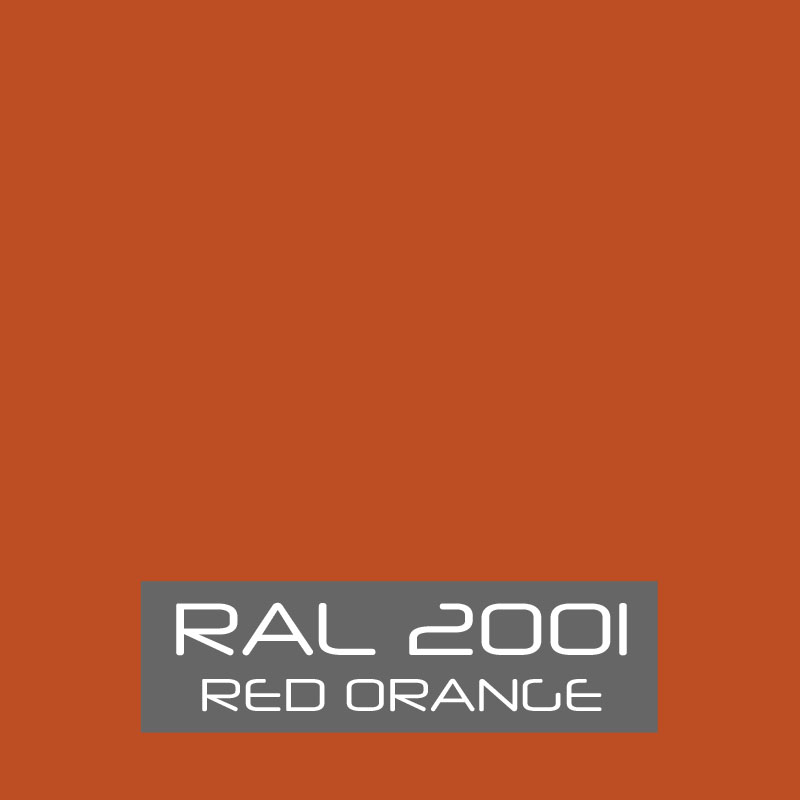 Kunstharslak RAL2001 roodoranje 1L