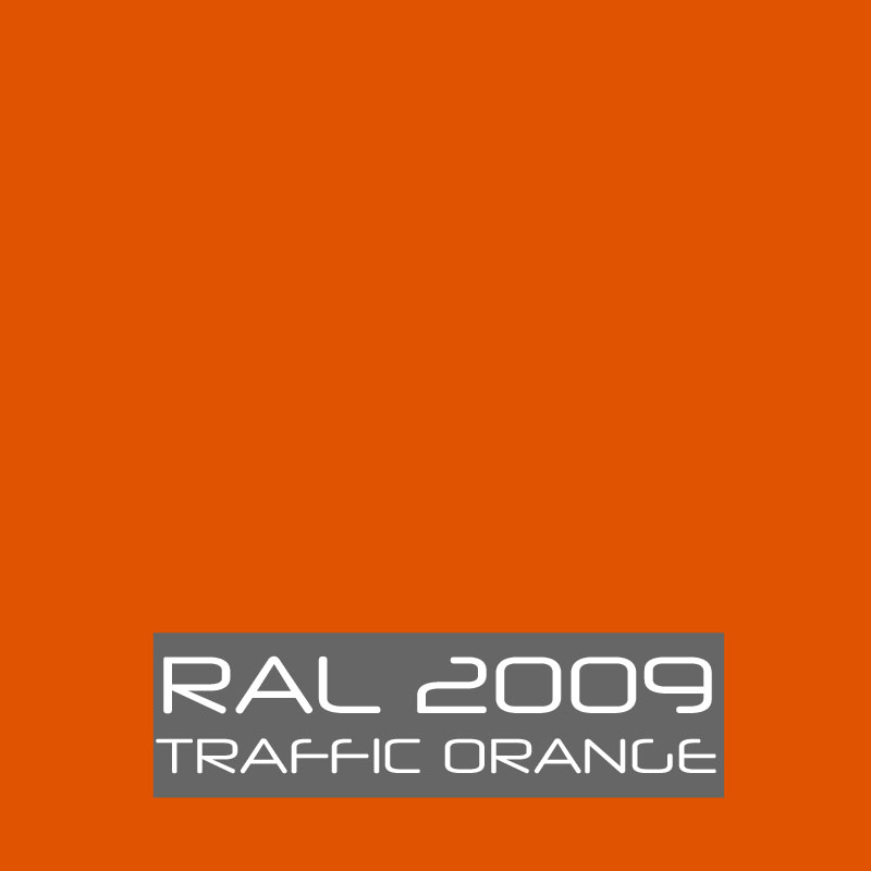 Kunstharslak RAL2009 verkeersoranje 1L