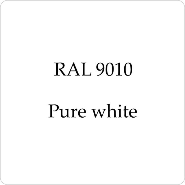 Kunstharslak RAL9010 zuiver wit 1L