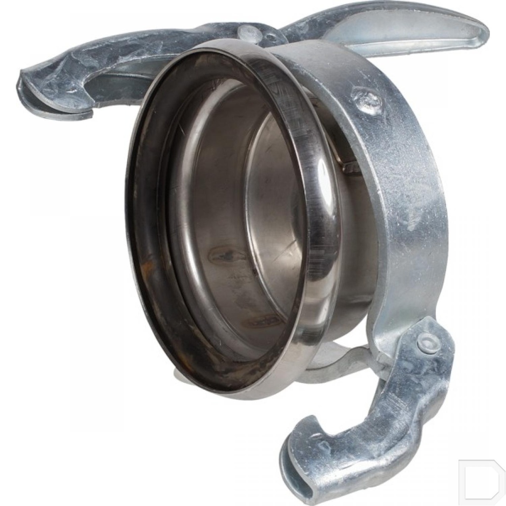 KKM Blindkoppeling kap perrot 6" RVS