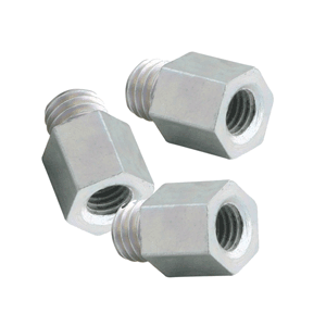 Verloopnippel M10 binnen - 1/2" buiten el.vz