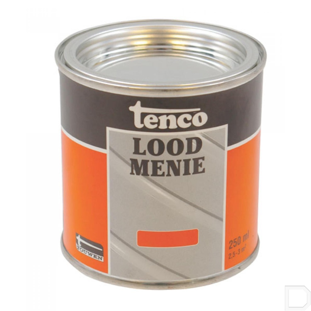 Loodvrije menie oranje 0.25L