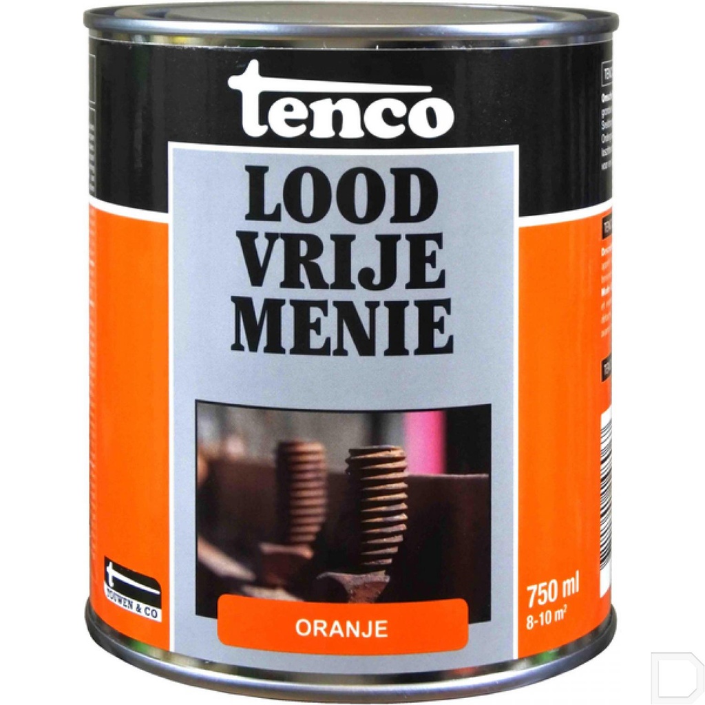 Loodvrije menie oranje 0.75L