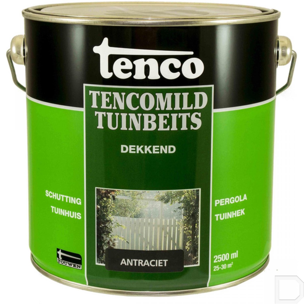 Tuinbeits antraciet dekkend 2,5L
