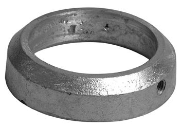 Aluminium opsluitring Ø 90 mm RAL 7016 grijs