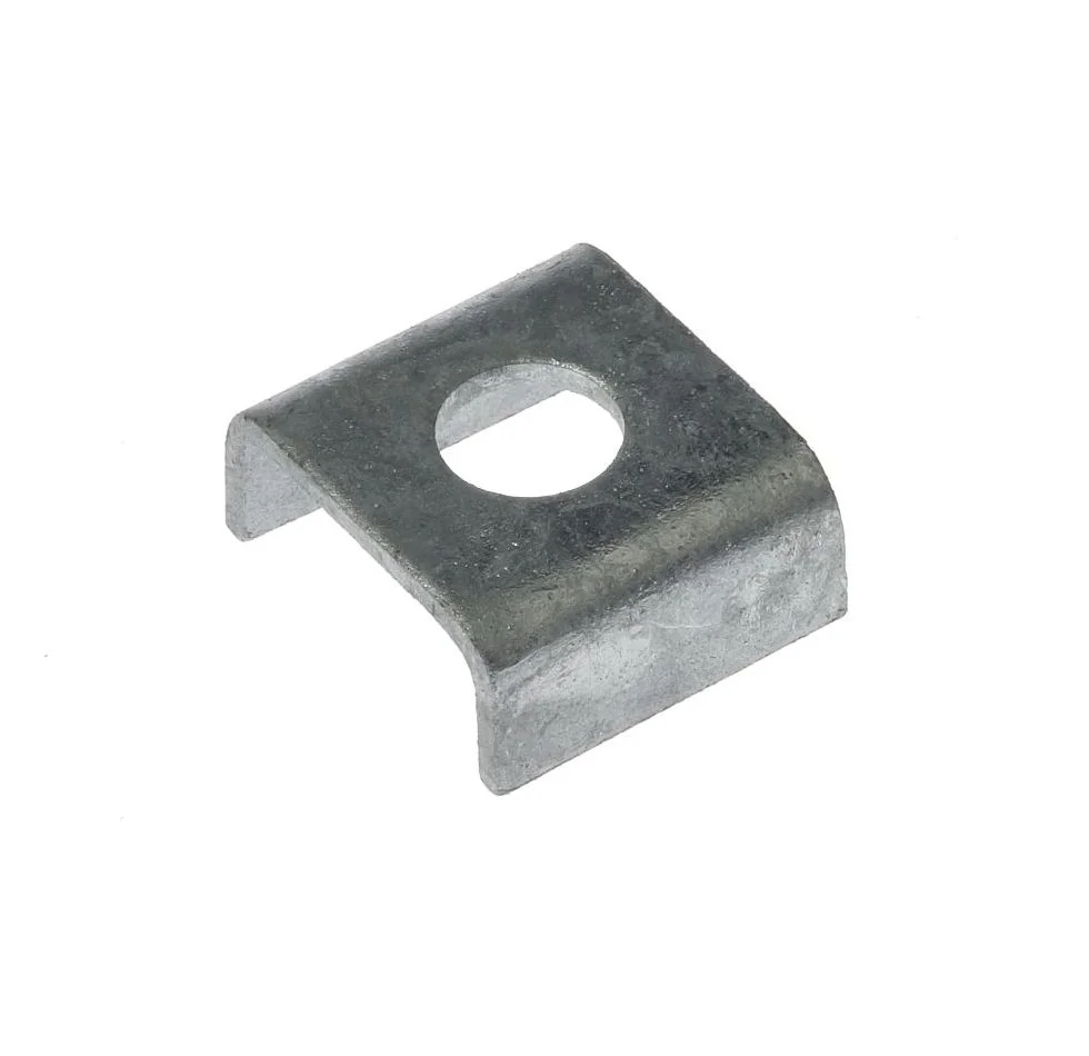 U-onderlegring voor ophangbeugel 270 gat Ø 9 mm th.vz.