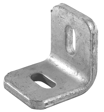 Muurhoekje 45 x 45 mm, 40  x 6 mm th vz RAL 7016