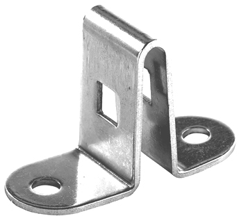 RVS 304 bevestigingsbeugel DSM RAL 7016