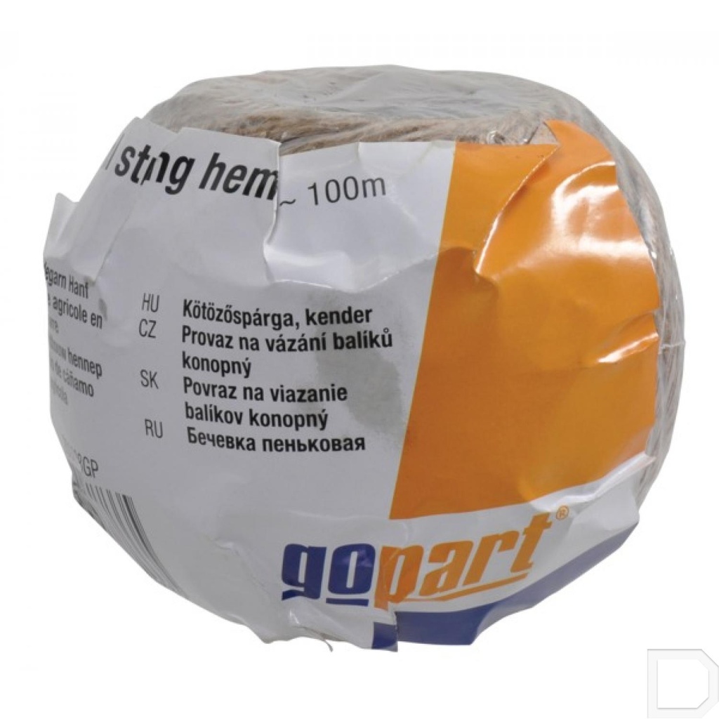 Bindtouw hennep ca. 100 m