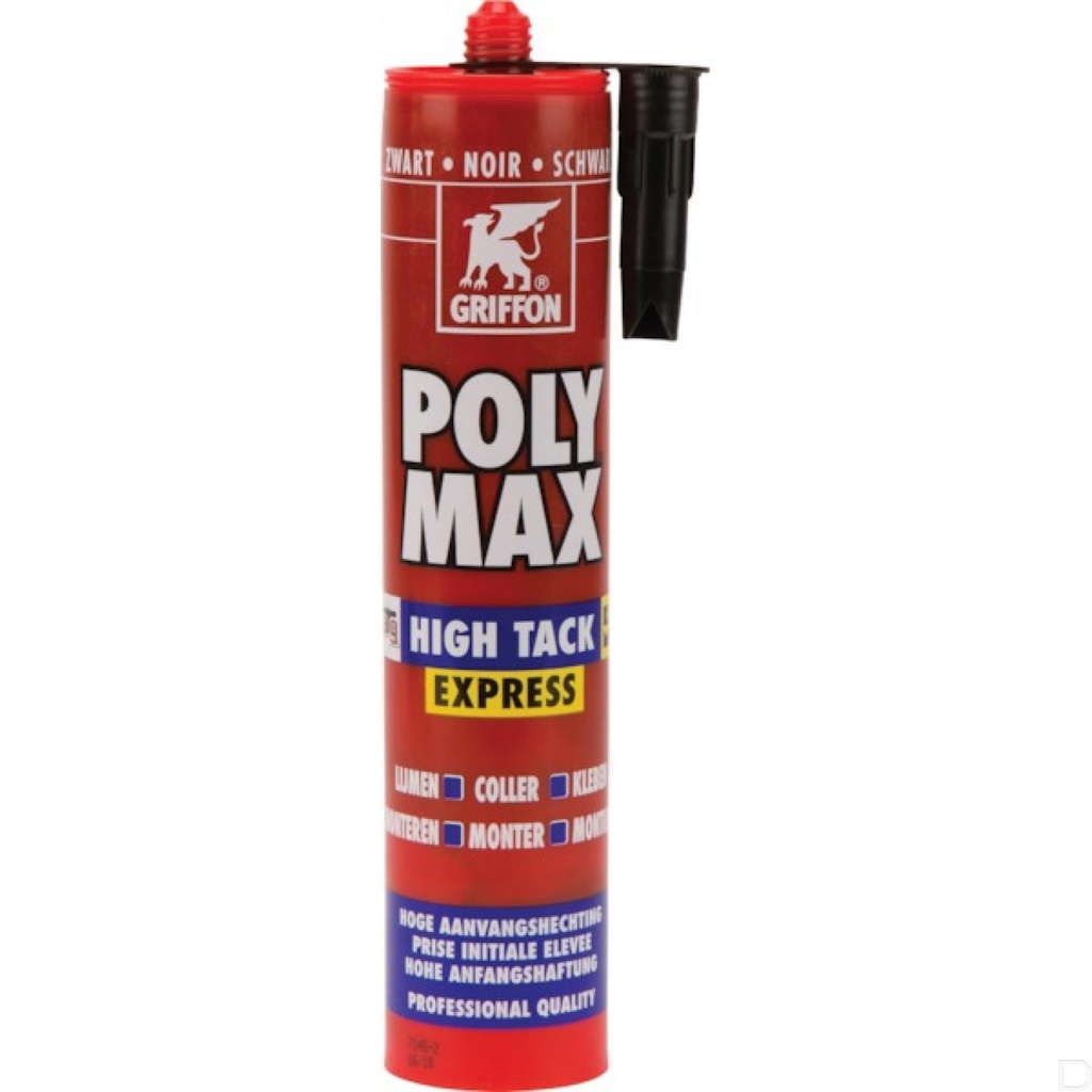 POLY MAX Express zwart 435g