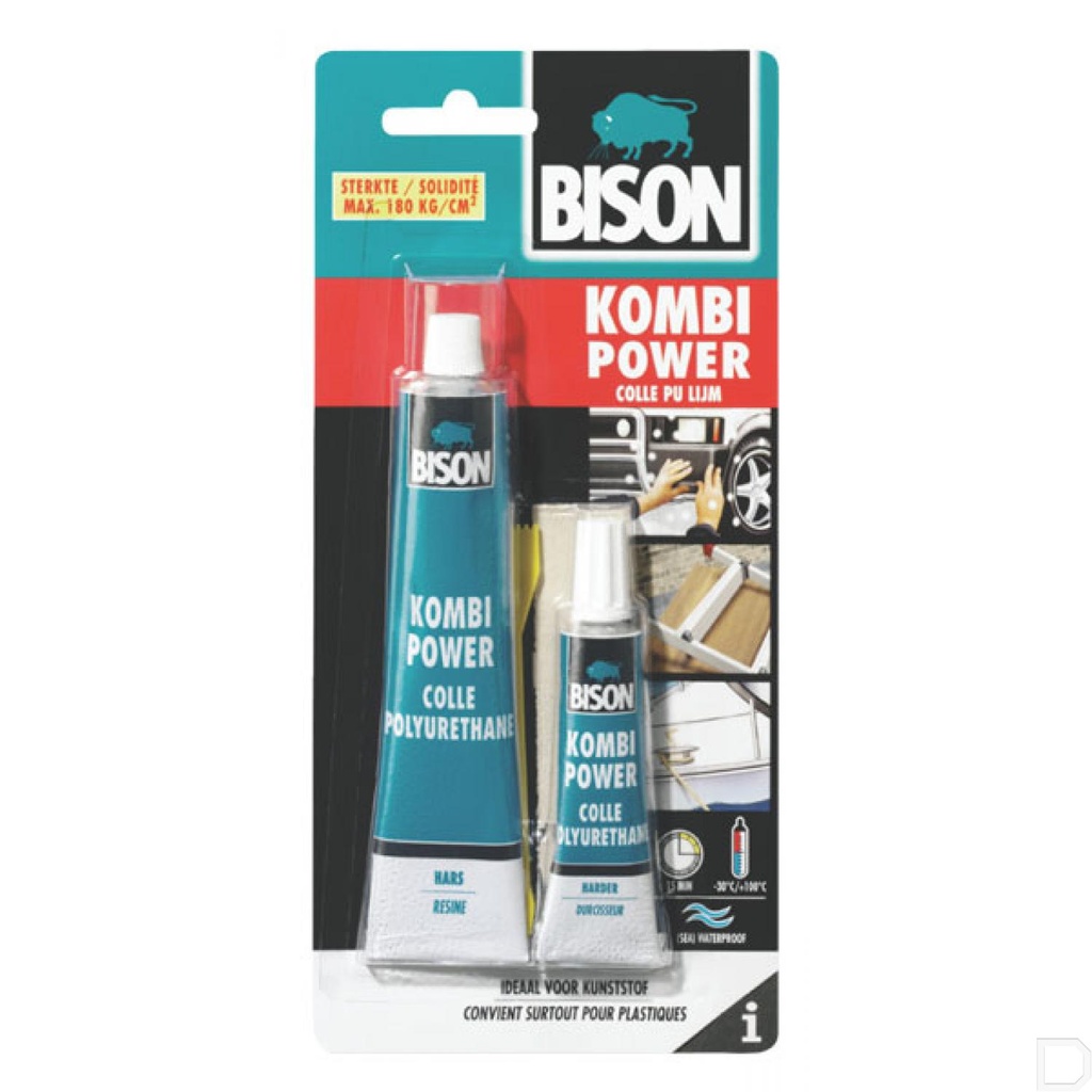 Tweecomponentenlijm universeel 75ml