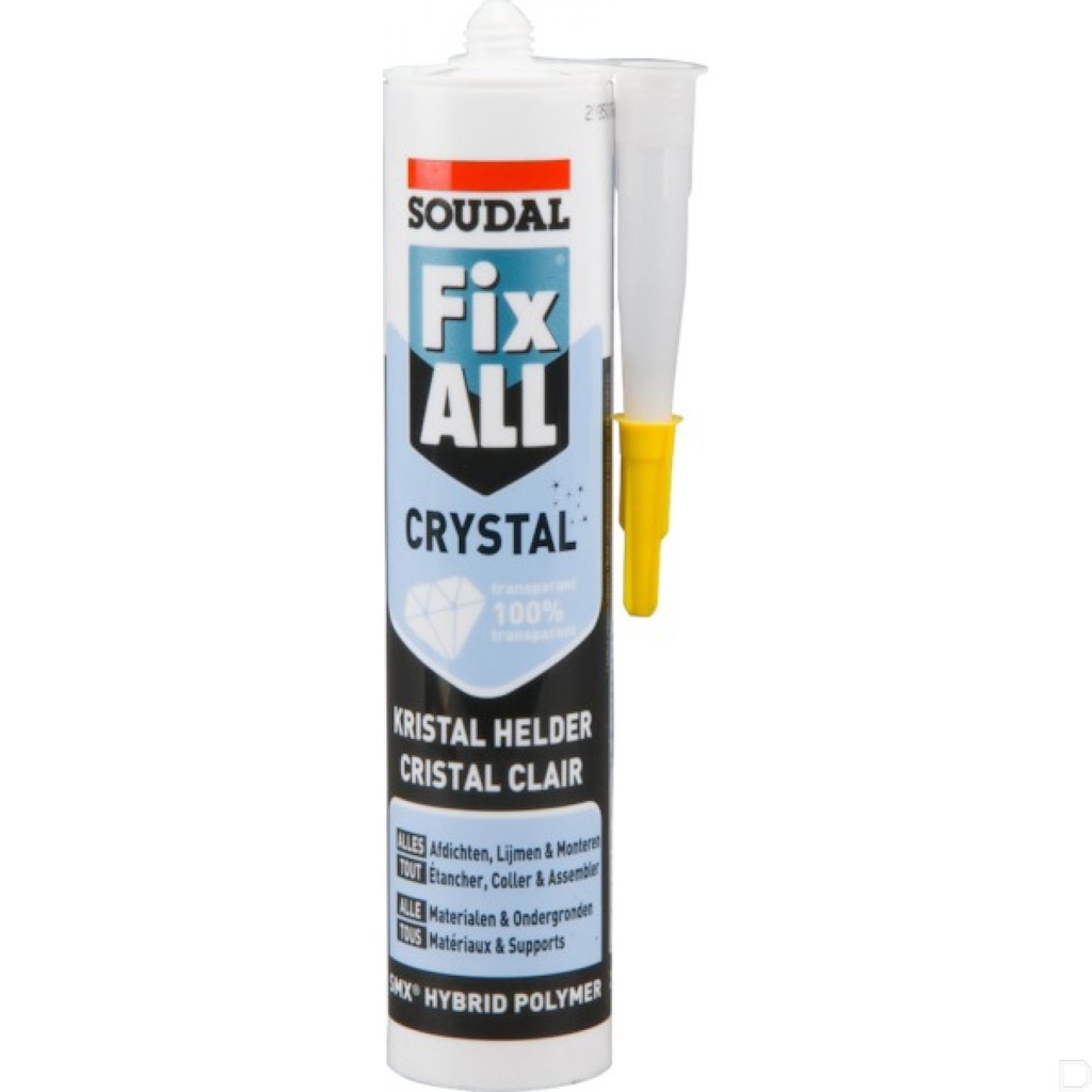 Lijmkit Fix-all 290ml Crystal