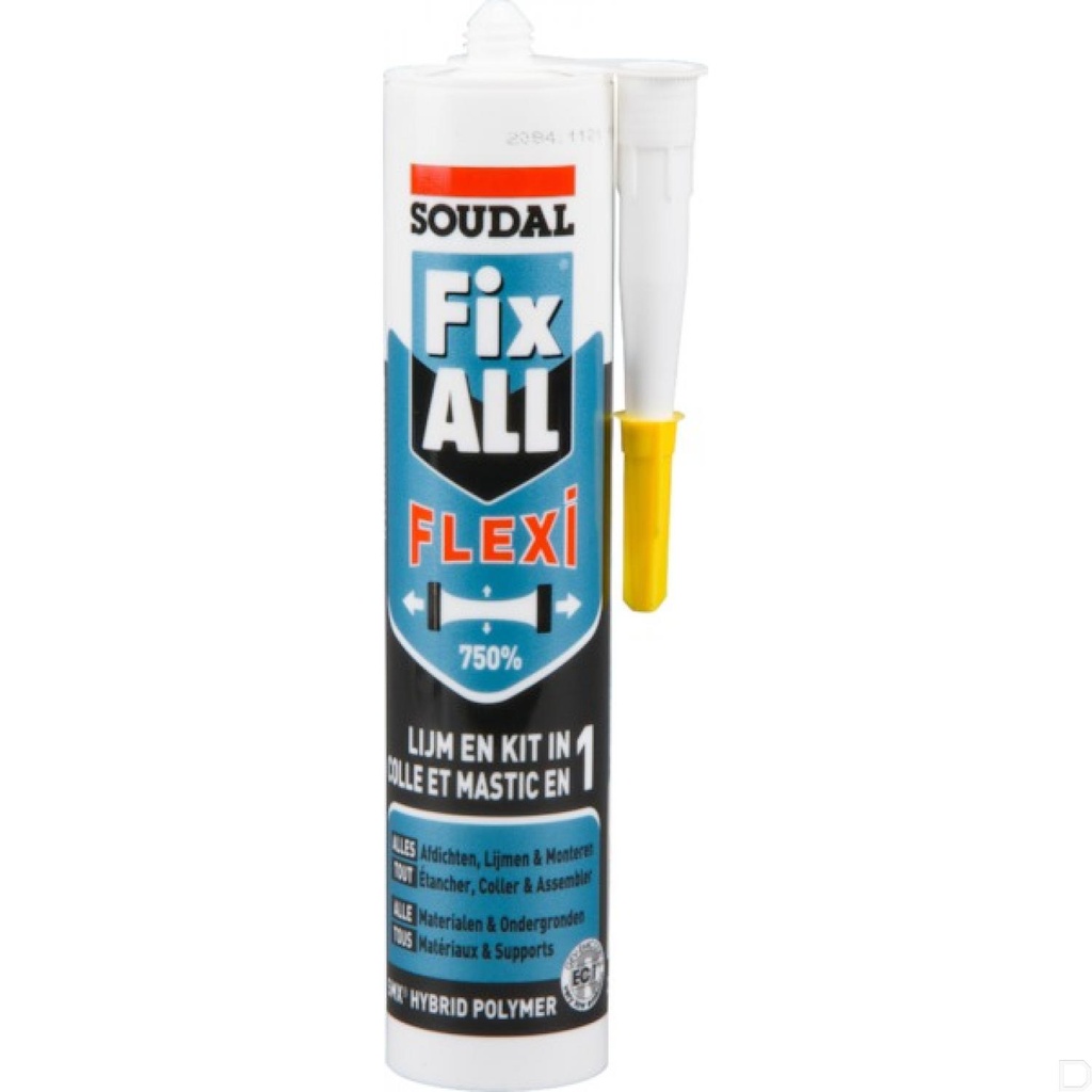 Lijmkit Fix-all classic 290ml wit
