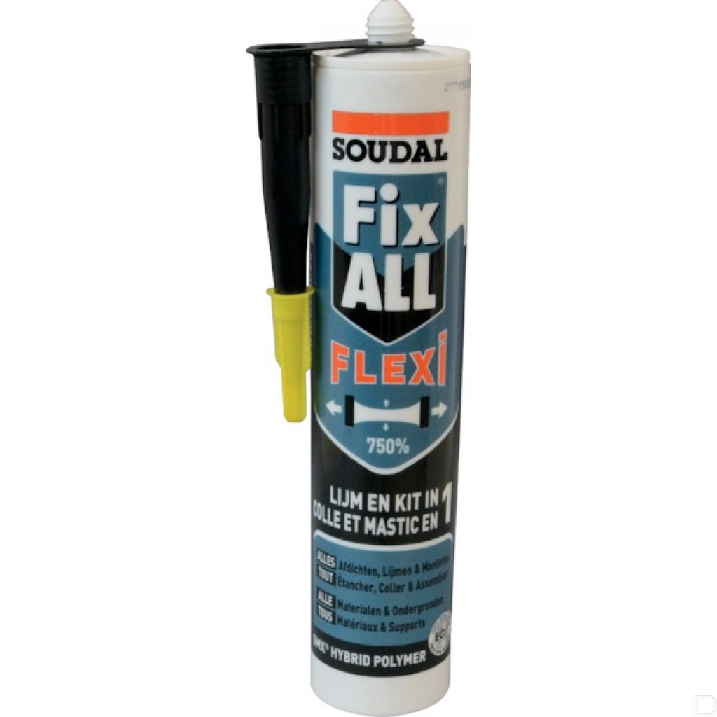 Lijmkit Fix-all classic 290ml zwart
