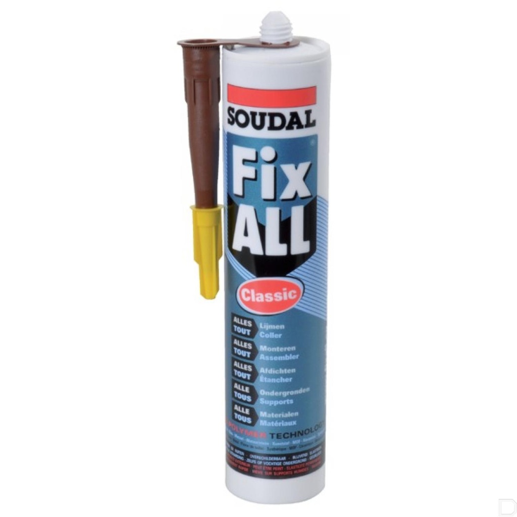 Lijmkit Fix-all classic 290ml bruin