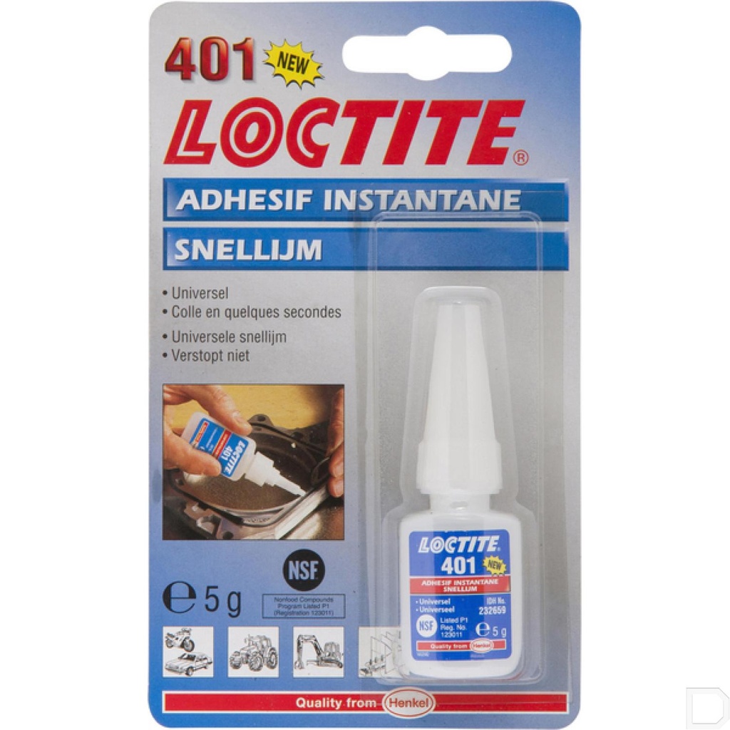 Secondelijm 401 5g