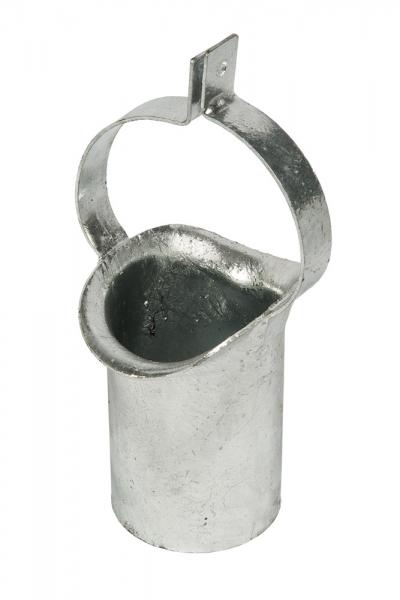 Enkele uitloop Ø 76 mm t.b.v. transportschroef Ø 102 mm