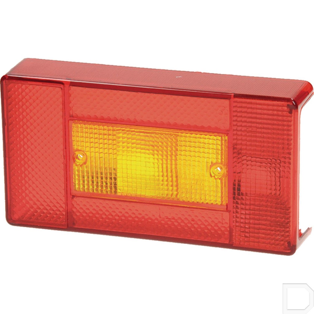 Lampglas rechthoek