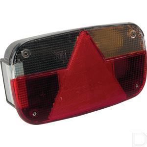 Achterlicht Multipoint lll rechts rechthoek 12V