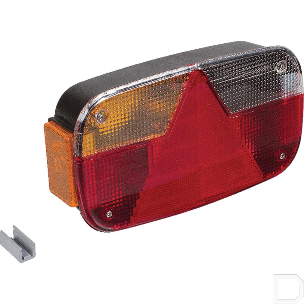 Achterlicht Multipoint lll links rechthoek 12V
