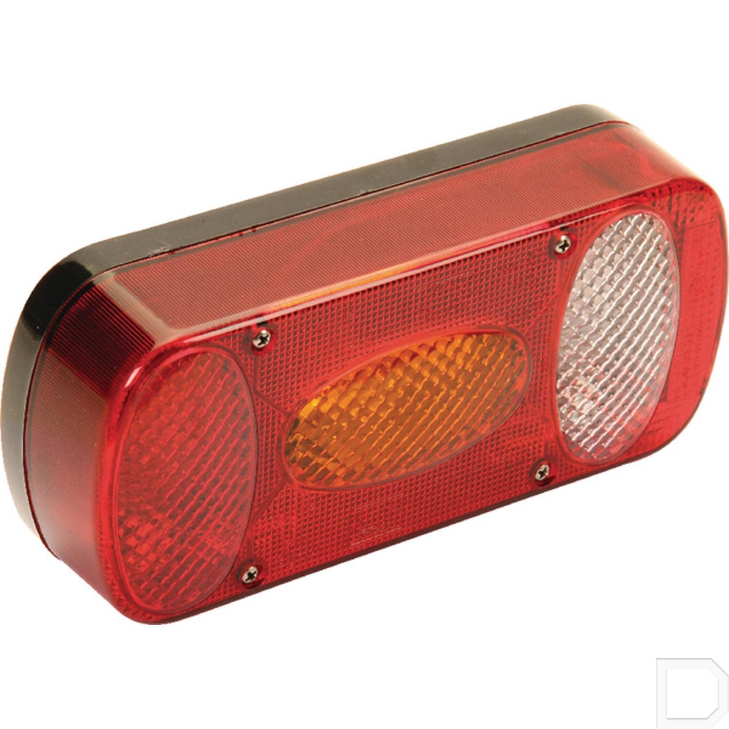 Achterlicht Midipoint ll rechthoek opbouw 12V