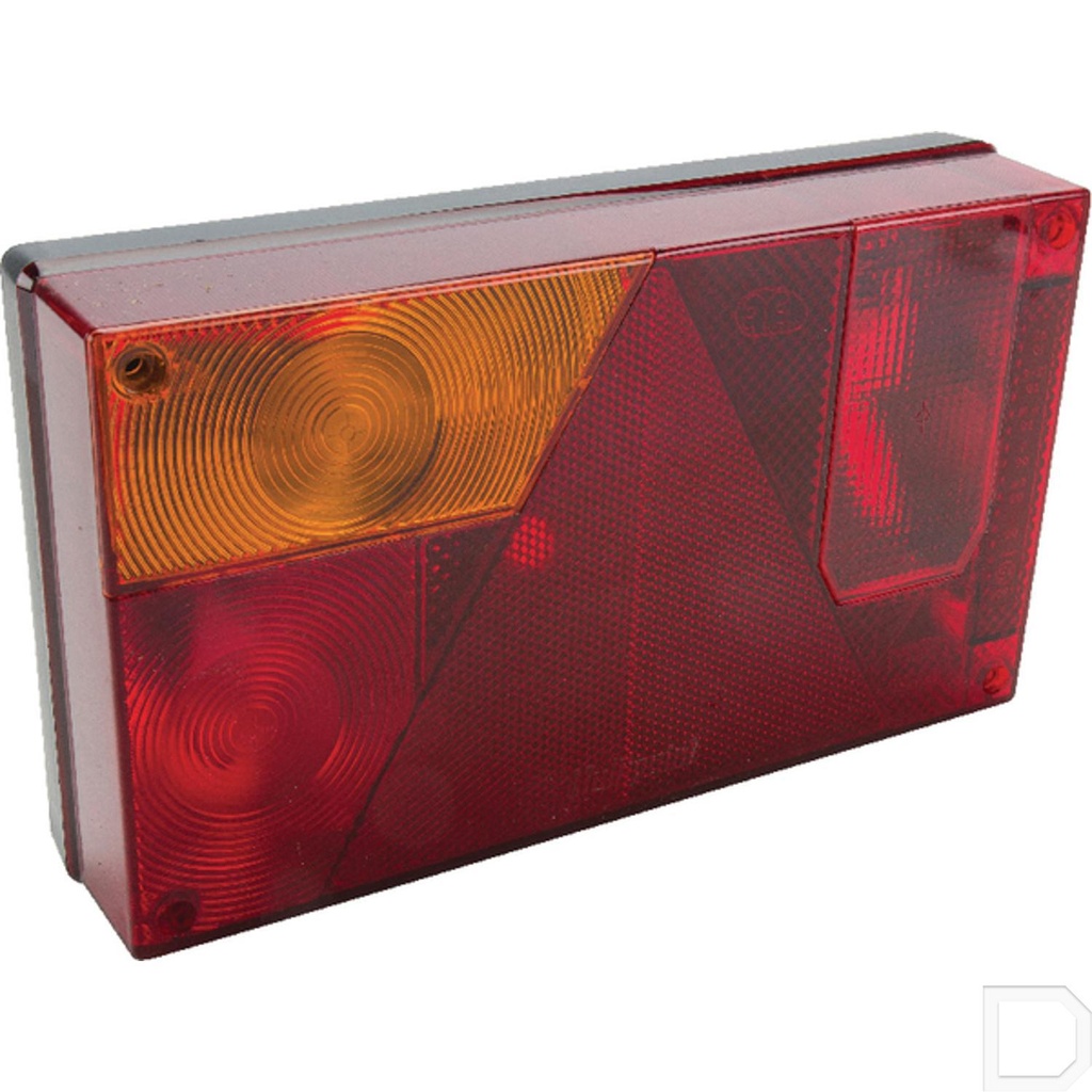 Achterlicht Multipoint l links rechthoek 12V