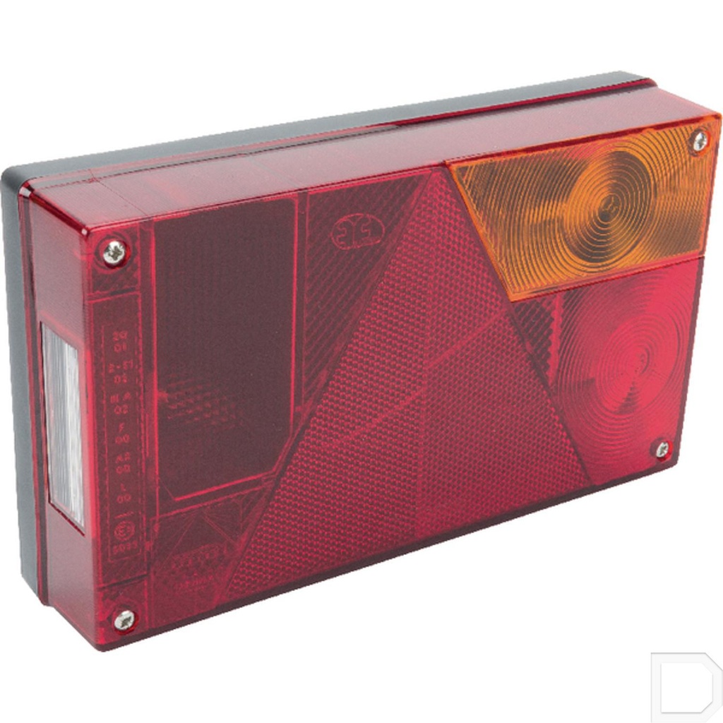 Achterlicht Multipoint l rechts opbouw 12V