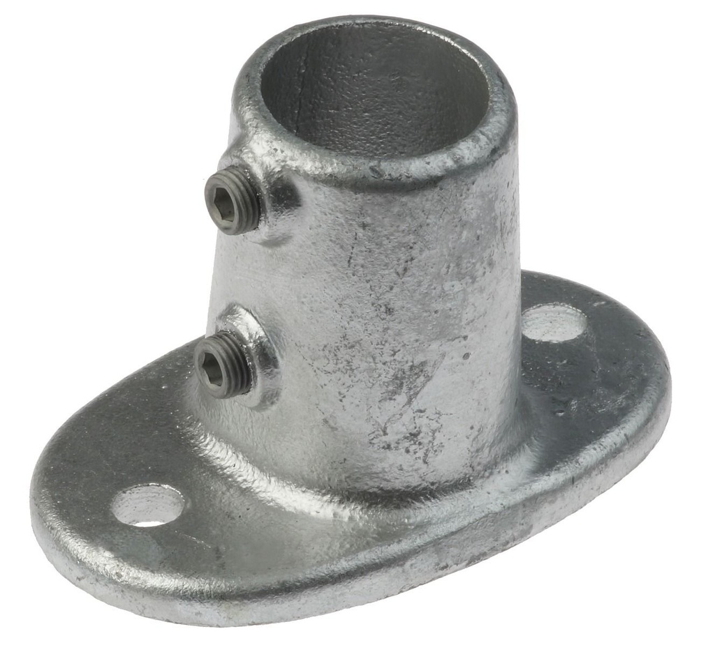 Gegoten Voetplaat 1½" variabel 0-11° A11 th.vz.