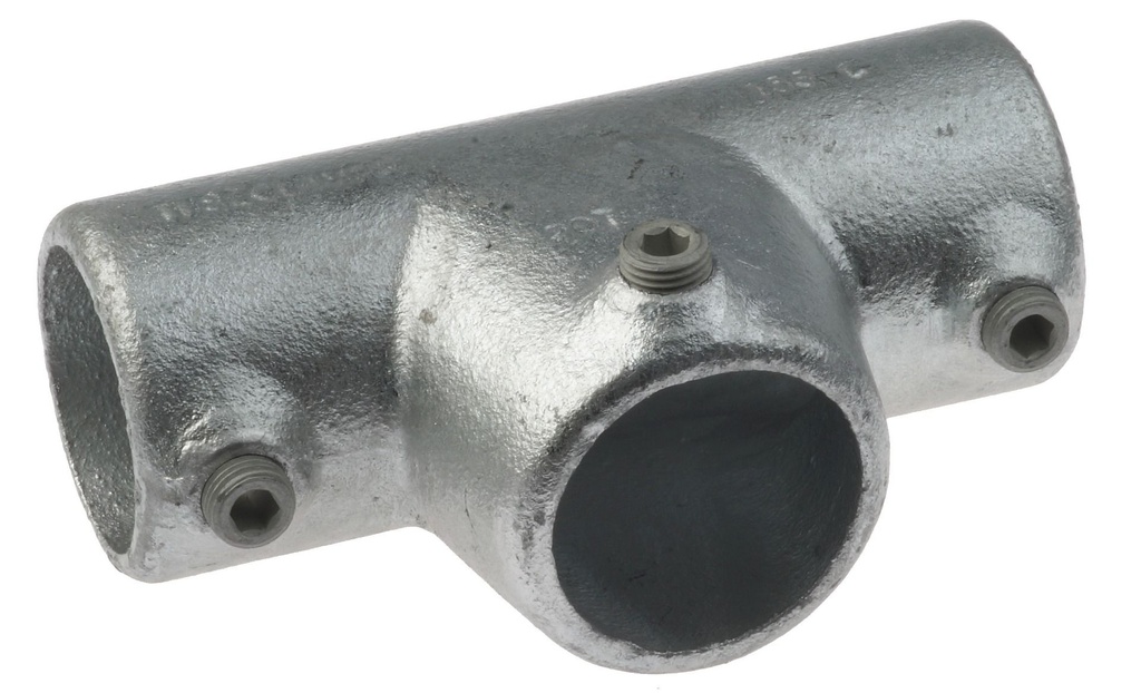 Gegoten T-klem lang 1½" variabel 0-11° A27 th.vz.