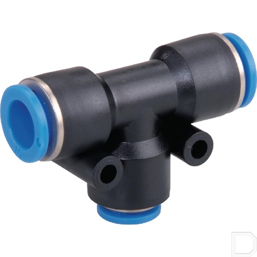 [TC12812P] T-insteekkoppeling verloop 2x12mm 8mm