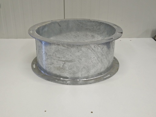 [SPB 0430 SU 0100] Silo vijzelbakverlenging lengte 100 mm Ø 430 mm