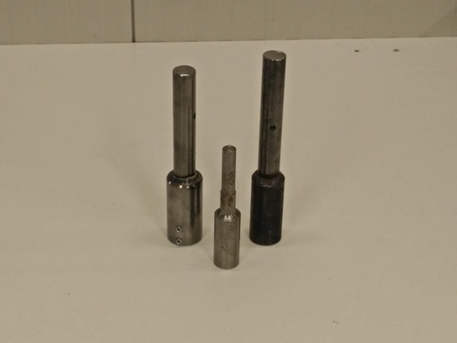 Aandrijfas Ø 18-20 mm t.b.v. transportschroef Ø102 mm (V-snaaraandrijving)