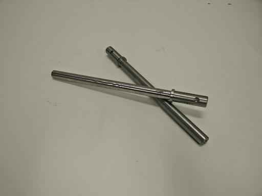 [as18B17] As Ø 18 mm met borstlengte 17 cm